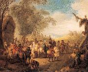 Pater, Jean-Baptiste Stopping at an Inn Spain oil painting reproduction